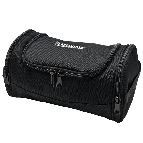 Blackcanyon Outfitters 11.5-Inch Polyester Toiletry Bag, Black BCO3005A